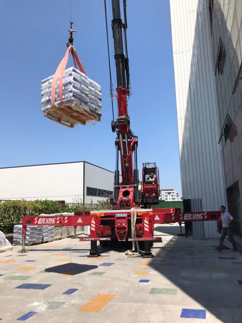 Er Vinç Ağır Tonaj Mobil Vinç Operasyonu #9
